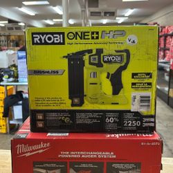 Ryobi ONE+ HP 18V 18-Gauge Brushless Cordless AirStrike Brad Nailer (Tool Only)