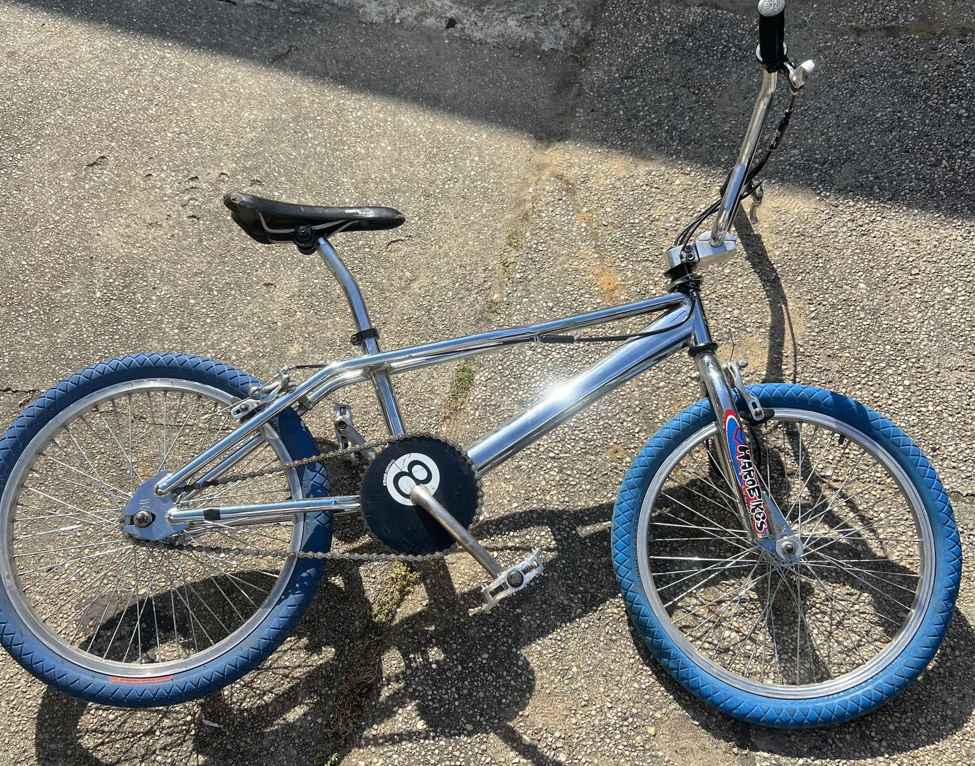 90s Haro Bmx Bike Fusion Chrome Bicycle 