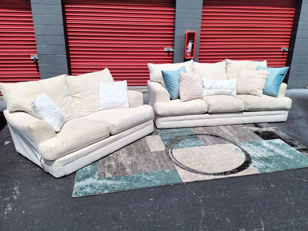 Couch and Loveseat