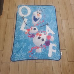 Olaf Frozen Fleece Blanket 4x3
