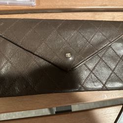 Chanel Leather Long Wallet 