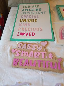 Girls wall art -Hobby Lobby