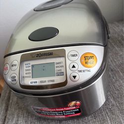 Zojirushi Micom Rice Cooker & Warmer (Model NS-TSC10)