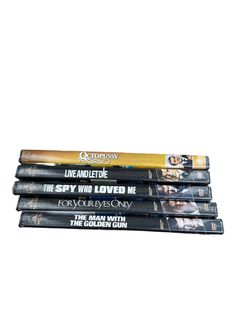 5 Roger Moore 007 Movies (New Sealed)