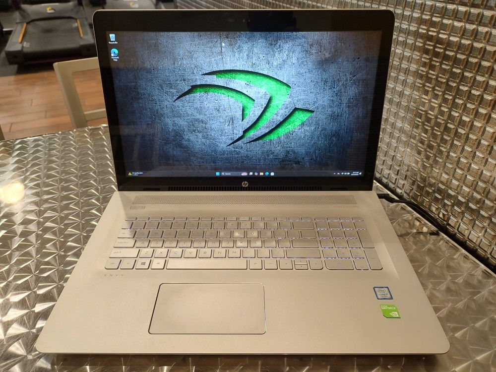HP 17.3" CAD/Gaming 1080p Laptop, Intel Core i7 3.5 GHz, 16GB DDR4 Ram, NEW 256GB SSD, NVIDIA GEFORCE 940mx GPU(Fortnite, GTAV), Backlit, Win11, USB-C