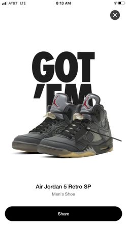 Jordan V Off White Muslin