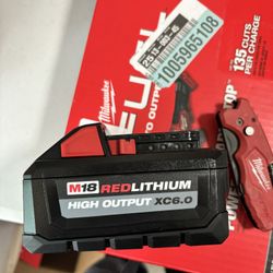 6 Amp Milwaukee Battery 