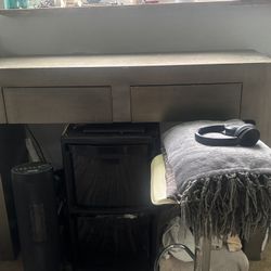 Used telephone drawer/ high desk / makeup desk