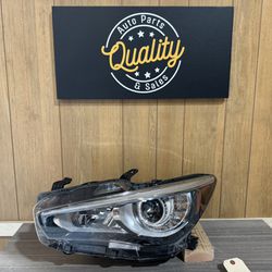 2018 2019 2020 2021 2022 Infiniti Q50 Driver Side Headlight