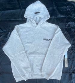 Essentials white hoodies