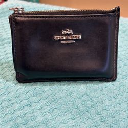 Vintage Coach Mini Skinny ID Case/Card Case/key pouch