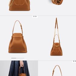 Christian Dior Bucket Bag
