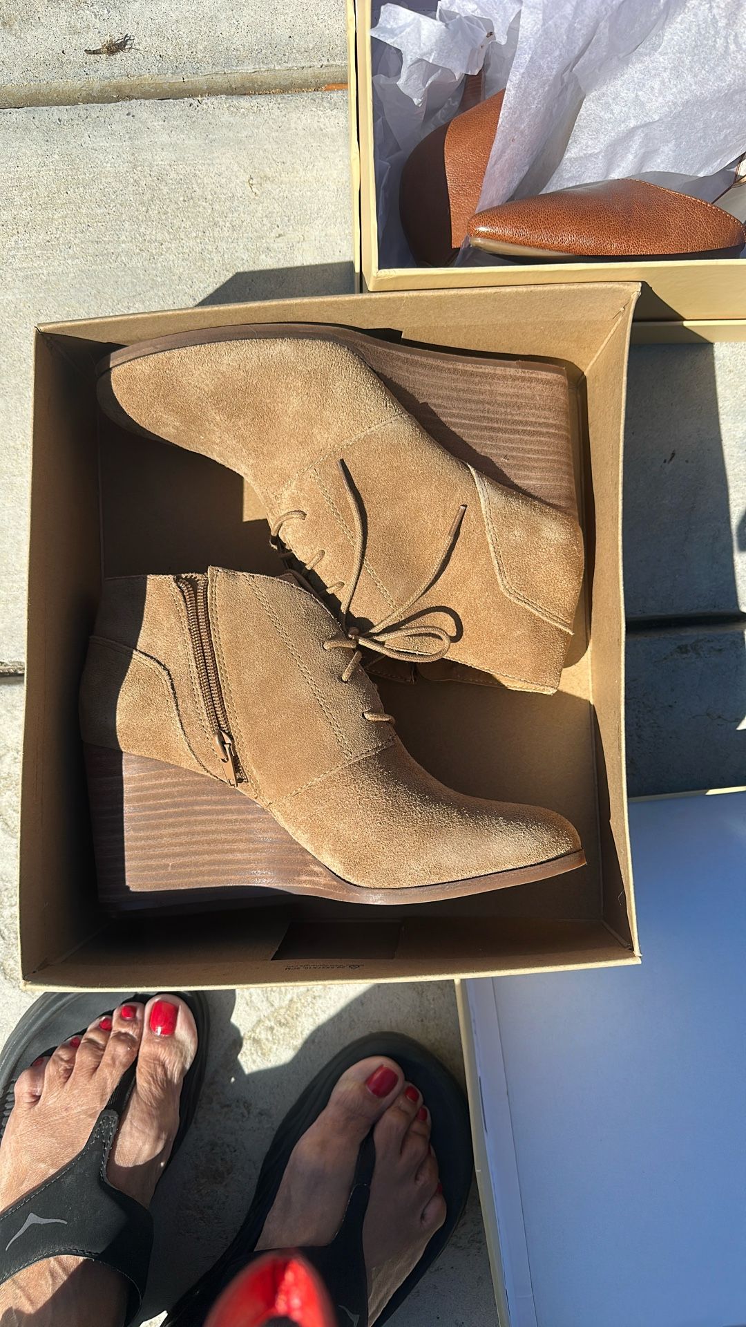 Suede Boots