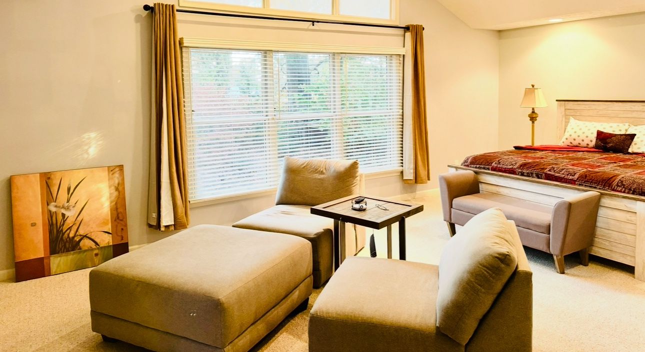 Two Chairs And Ottoman