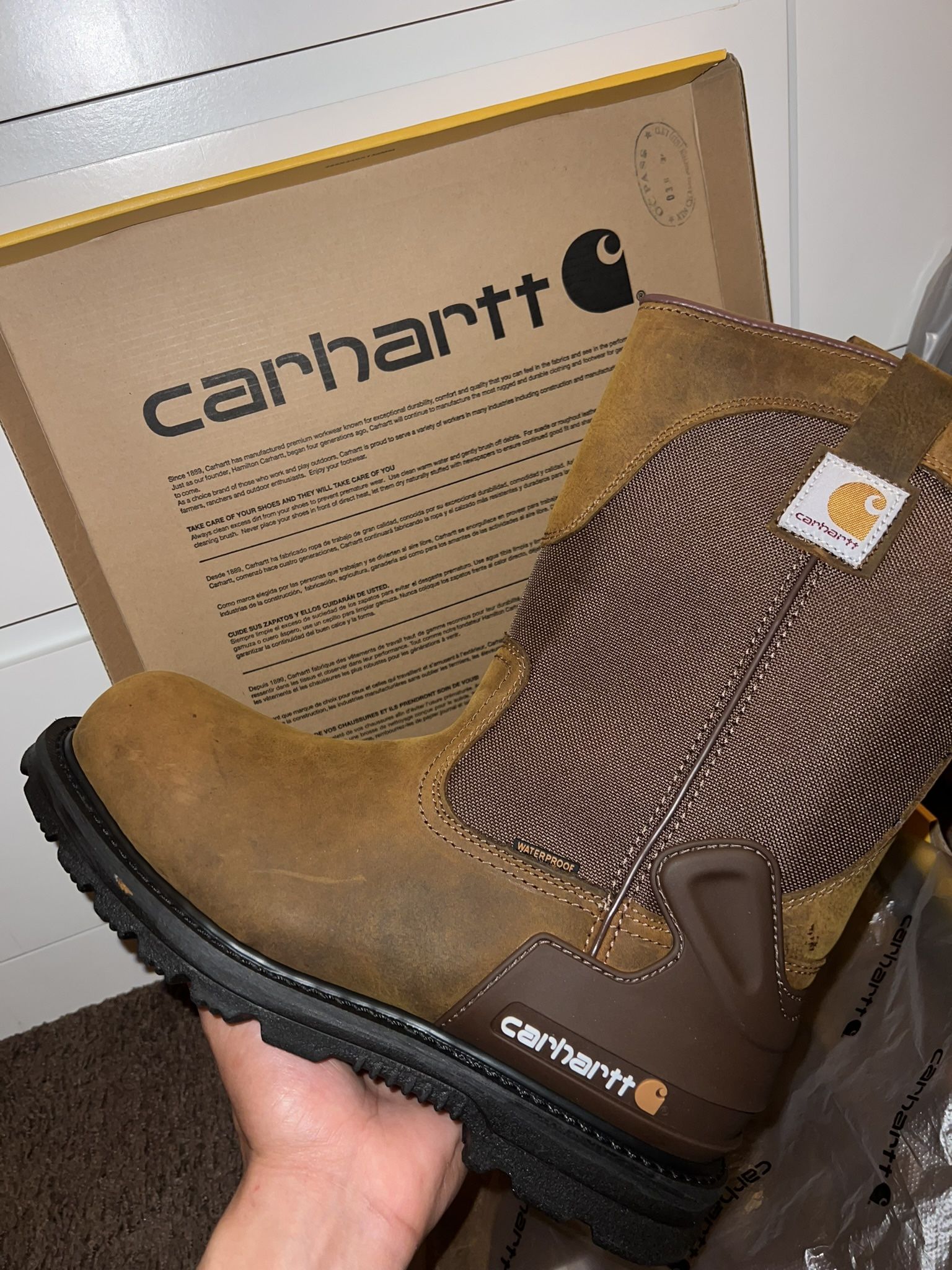 CARHARTT WORK BOOTS