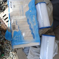 Pool Filters Universal Plus A Small Bag Of Pool Shock (Cleaner)