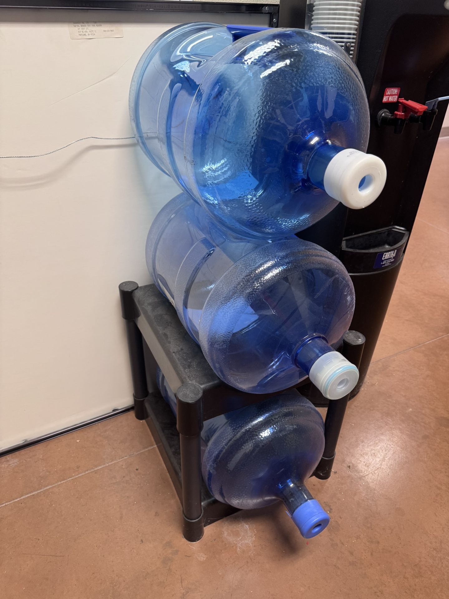 5 Gallon Water Bottles x3
