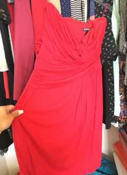 Express red dress size SMALL