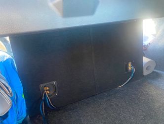 2 12” fosgate p3s and amp