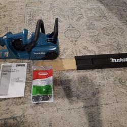 New Makita 16" 36v Chainsaw