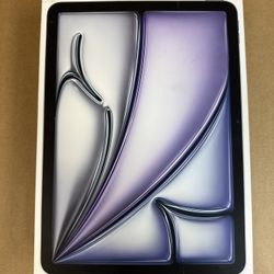 2024 iPad Air 11”  M2 128GB Wi-Fi+Cellular Space Gray Apple Care til July 2025