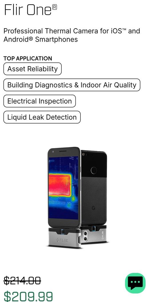 Flir One Thermal Imaging Camera