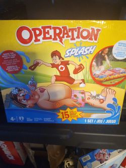 Operation splash,  game  juego de agua