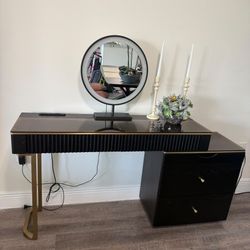 Andraz Glass Makeup Vanity Set
