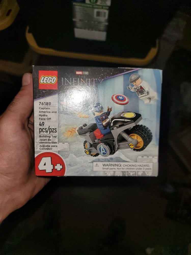 Lego Marvel Captain America And Hydra Faceoff