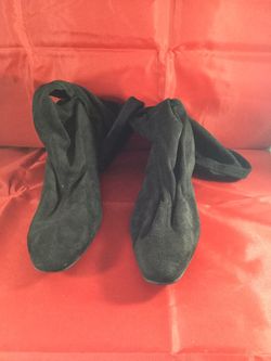 Pazzo Black Suede Boots