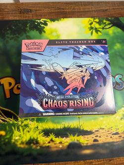 Pokémon TCG Mega Evolution Chaos Rising Elite Trainer Box