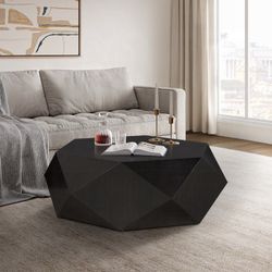 COFFEE TABLE BLACK OR ANTIQUE WHITE (AC) $599  DELIVER AVAILABLE