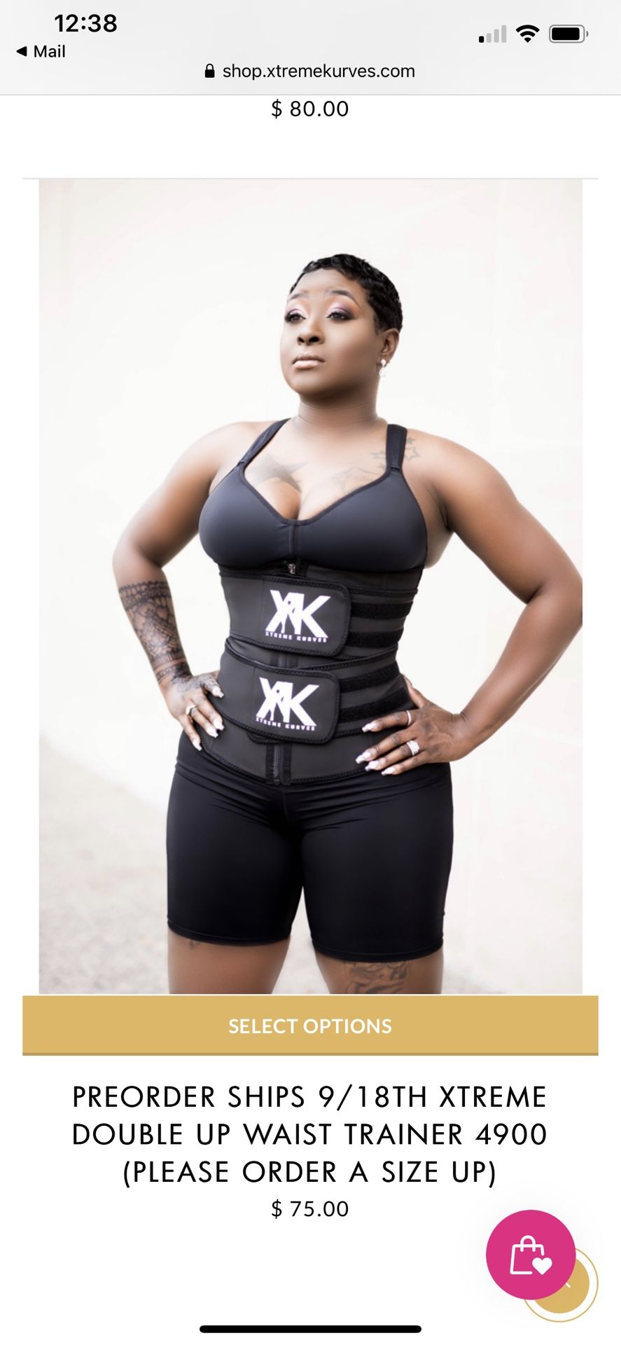 Waist Trainers Xtreme Kurves Body Shaper Xtreme Kurves Waist - Main Image