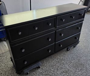 Older used Long Dresser black.