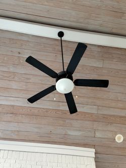 Ceiling fan with light