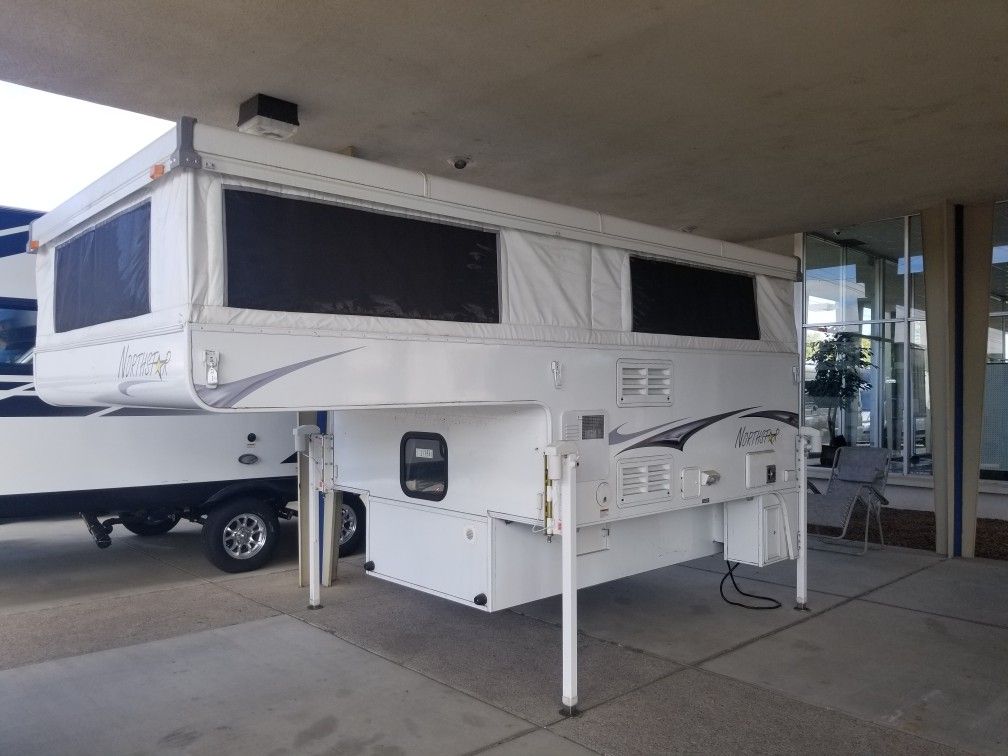 2018 northstar 850 pop up truck camper