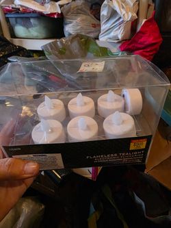 $3 for 13 Flameless Tealight Candles Set