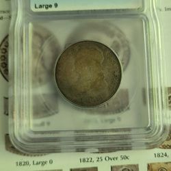 1819  AG3 capped bust quarter