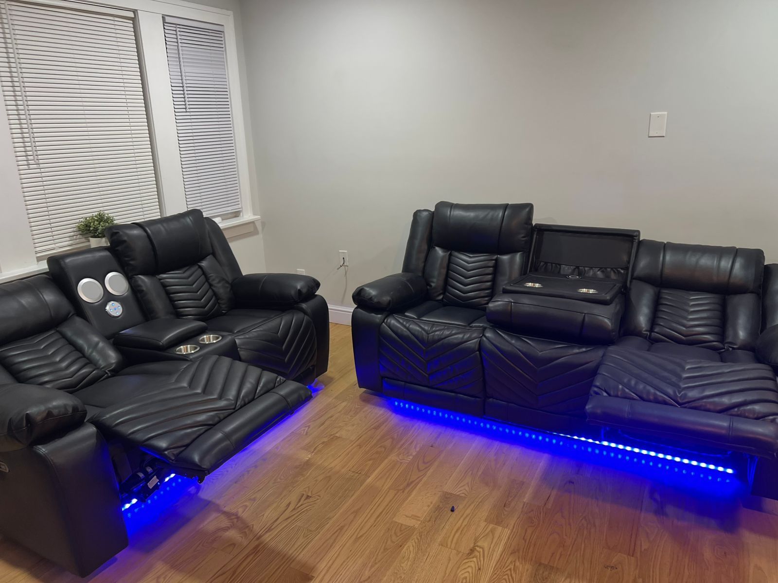 Brand New Recliner With LED lights