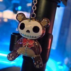Furrybones honeybear keychain