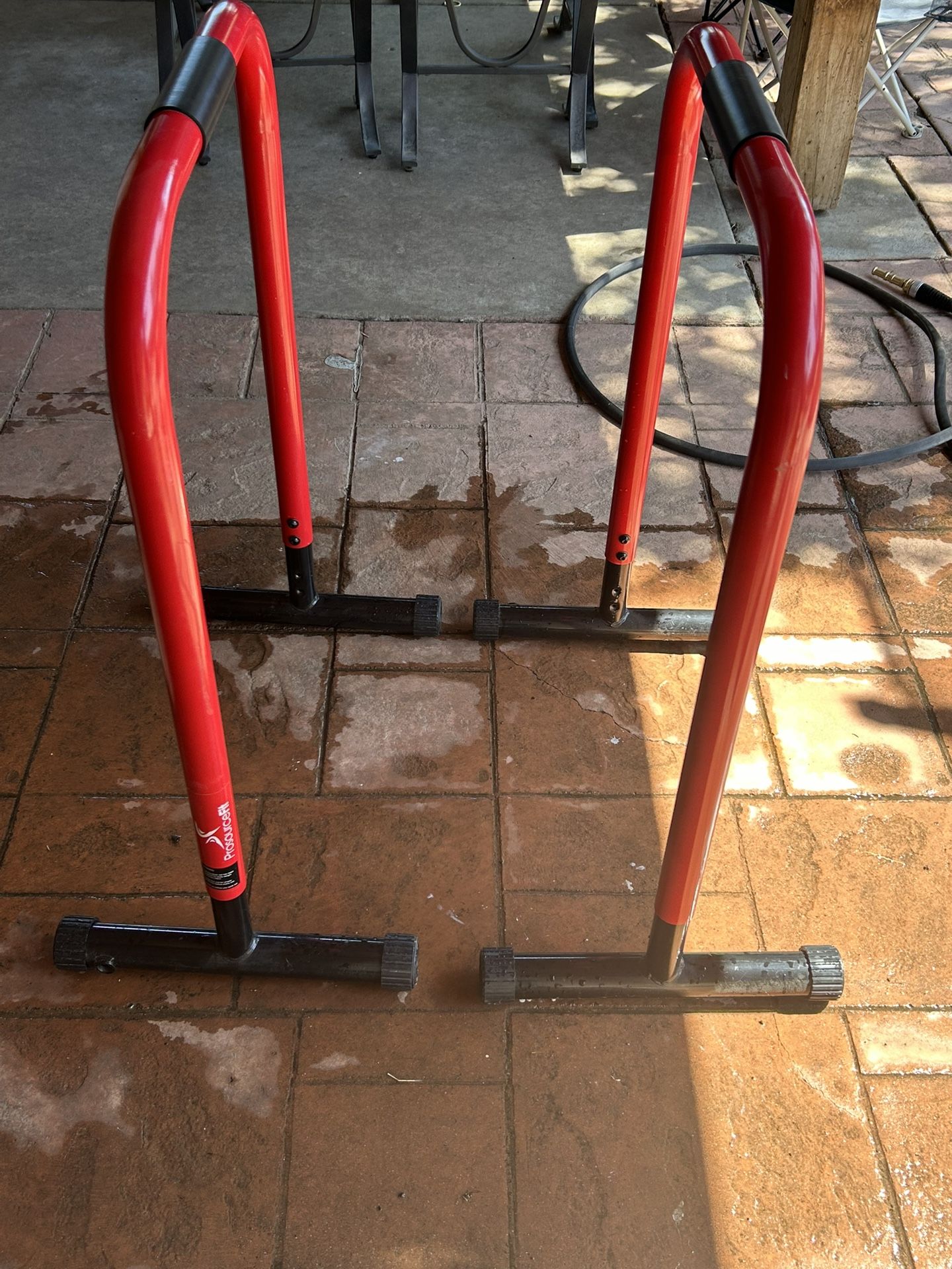 Lebert Style Dip Bars – Like New (Missing Connecting Bar)