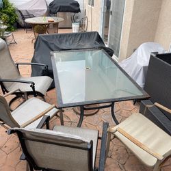 Patio Chairs  Set Of 4