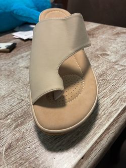 Comfy sandals never used