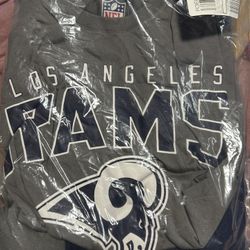 NEW LARGE RAMS T-shirt & Hoodie Combo