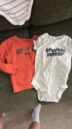 Baby boy bag of clothes
