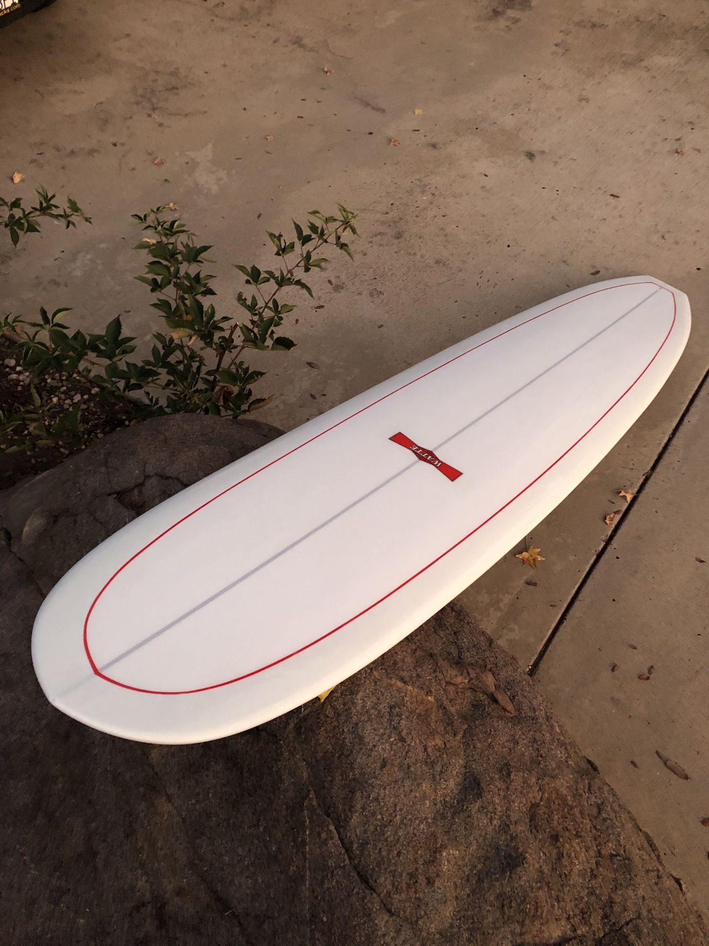 Surfboard longboard 9 8 noserider volan glass for Sale in El Cajon