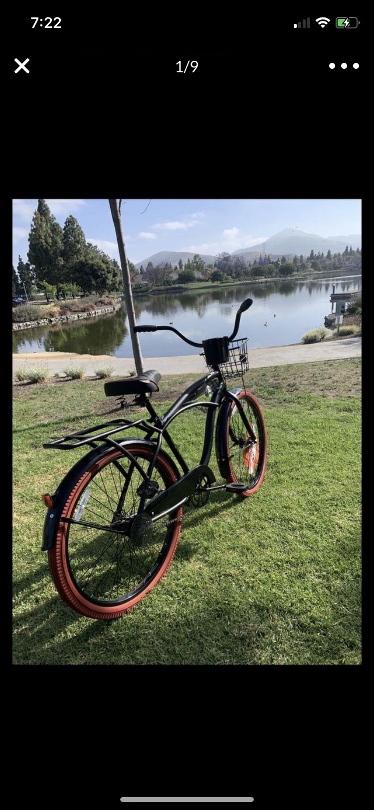 New awesome 😎 men's beach 🏖 cruiser deluxe Nel Lusso bike 26”