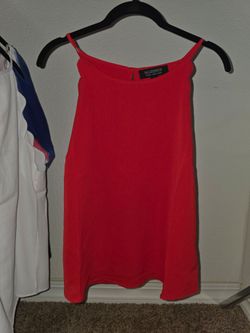 Women’s Red Cami Tank Top Size XS New