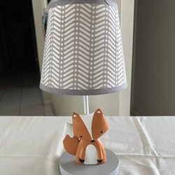 Lamp with shade