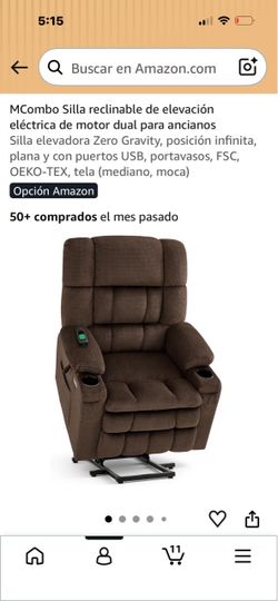 Fabric reclinable massages and heater chair